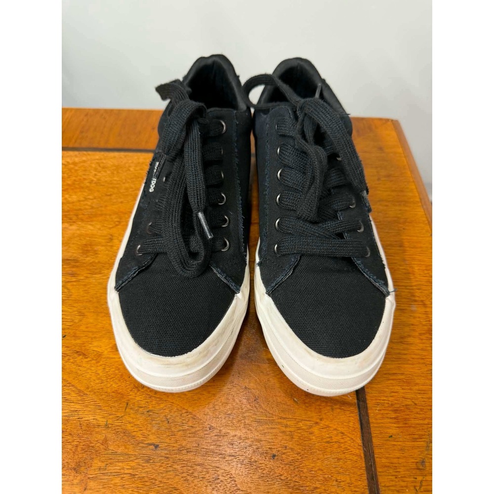 Rocket Dog Cheery Black Canvas Low Top Sneakers Womens 8.5 C31700‎ Comfort Shoes